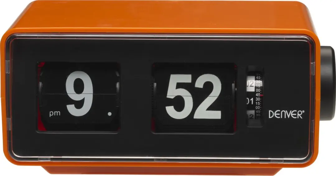 Denver CR-425 Retro Wekkerradio - FM - 2 Wektijden - Oranje