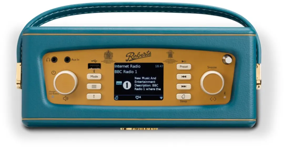 Roberts Revival iStream 3L Radio - Blauwgroen