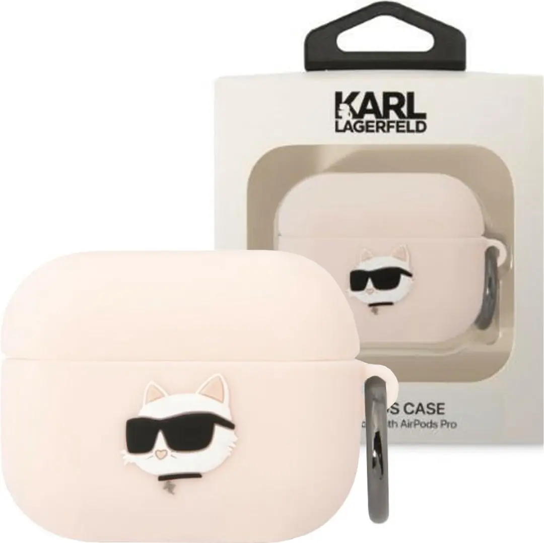 Karl Lagerfeld KLAPRUNCHP 3666339087968 Hoesje AirPods Pro - Roze