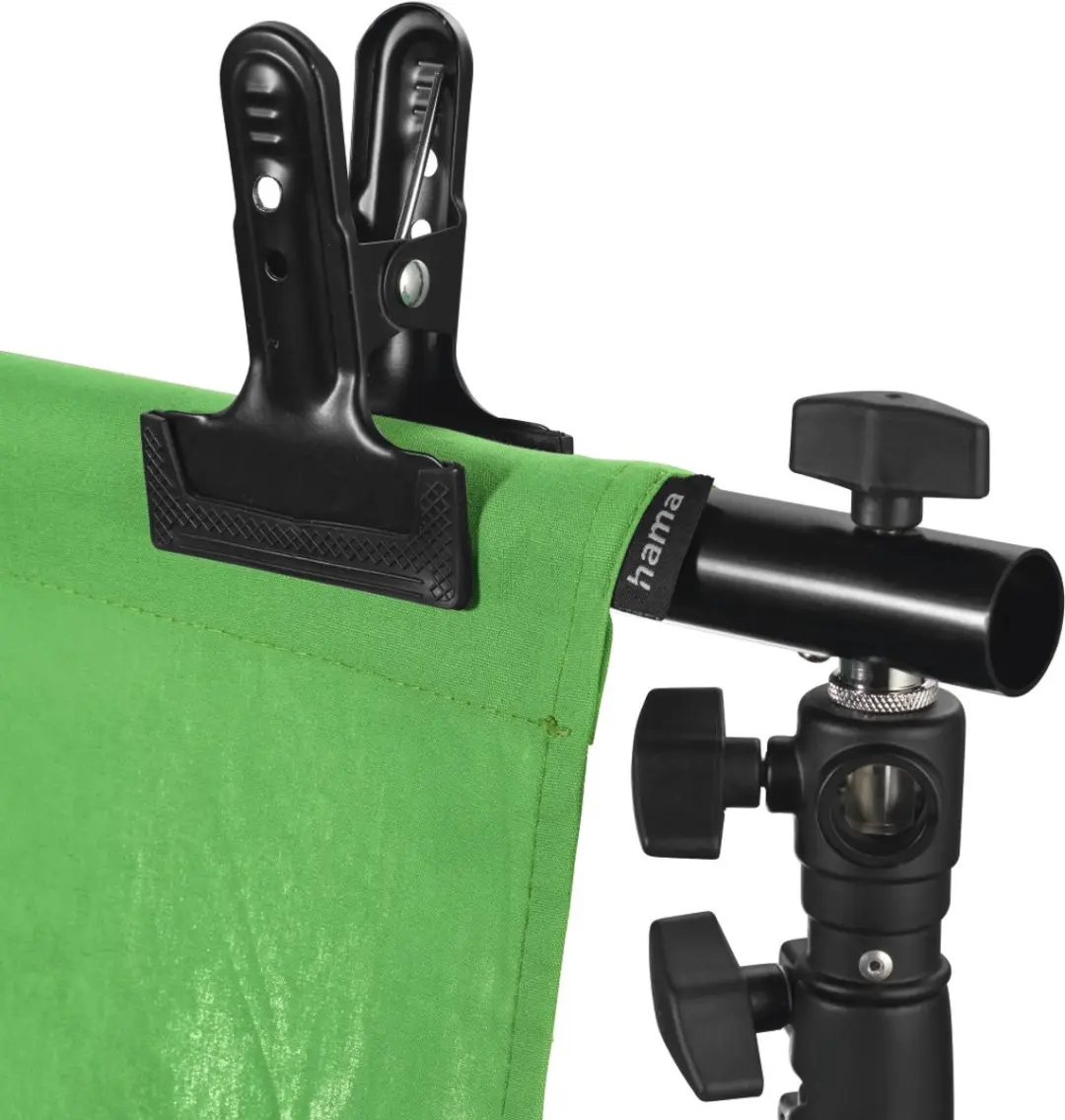 Hama Greenscreen Stof 295x600cm Groen - afbeelding 4 van 6