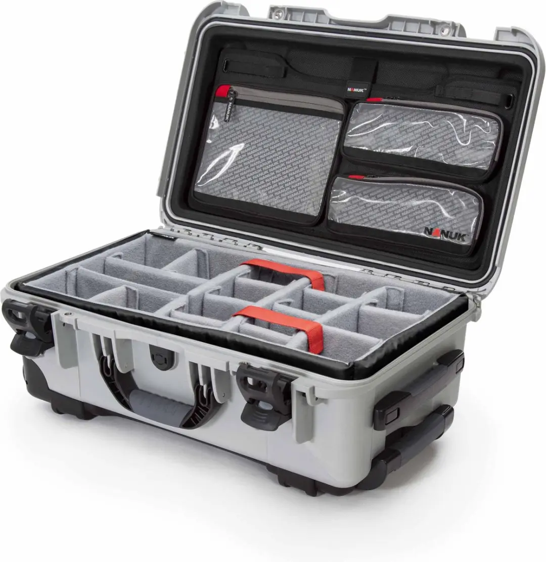 Nanuk 935 Pro Photo Kit Koffer - 28.5L - Zilver