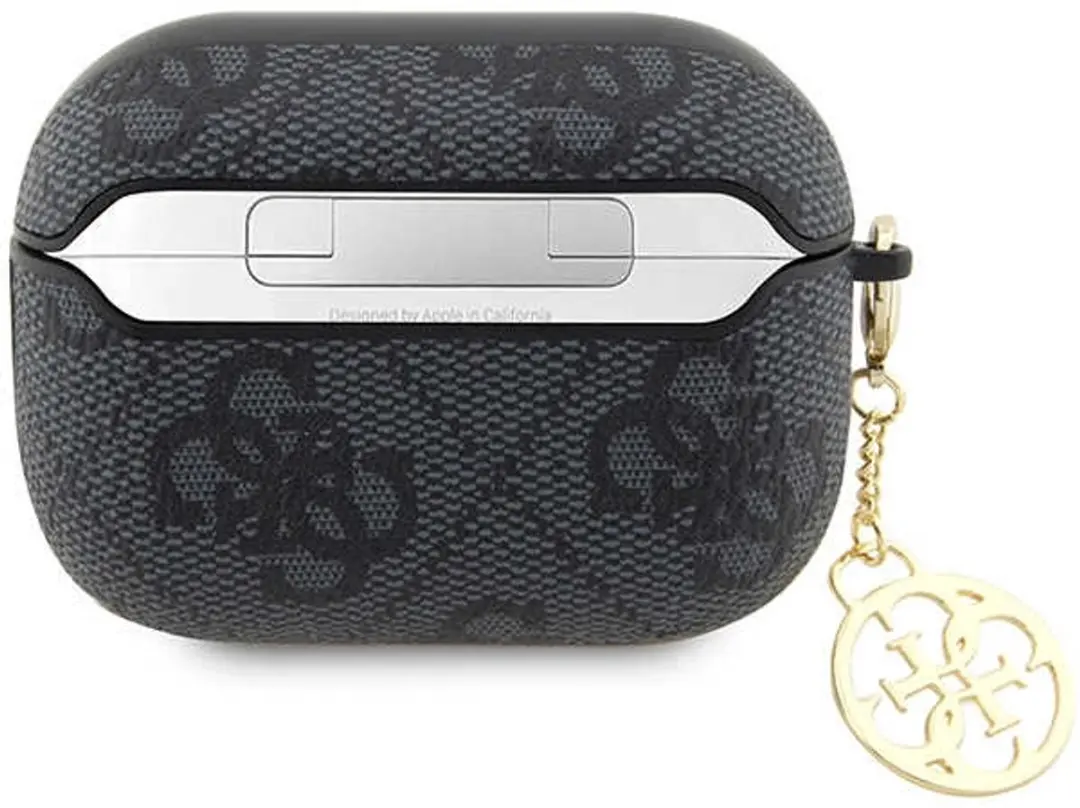 GUESS 4G PU Leather Case - AirPods Pro 2 - Grijs