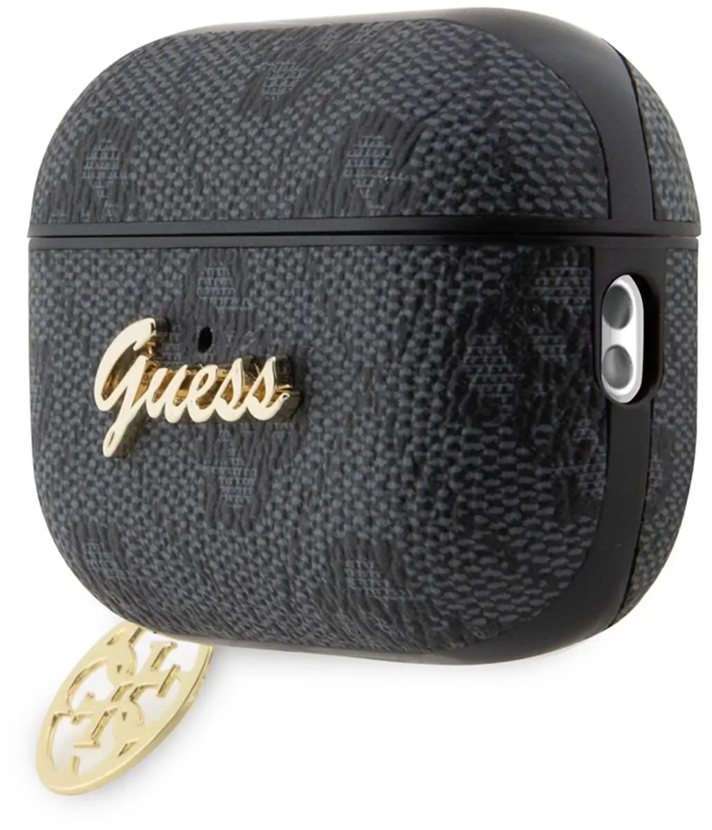 GUESS 4G PU Leather Case - AirPods Pro 2 - Grijs