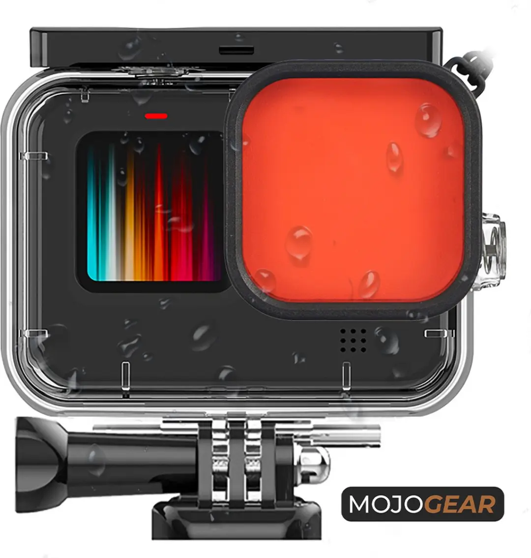 MOJOGEAR MG-98 Duikfilters - 3 Stuks - Roze/Rood/Magenta