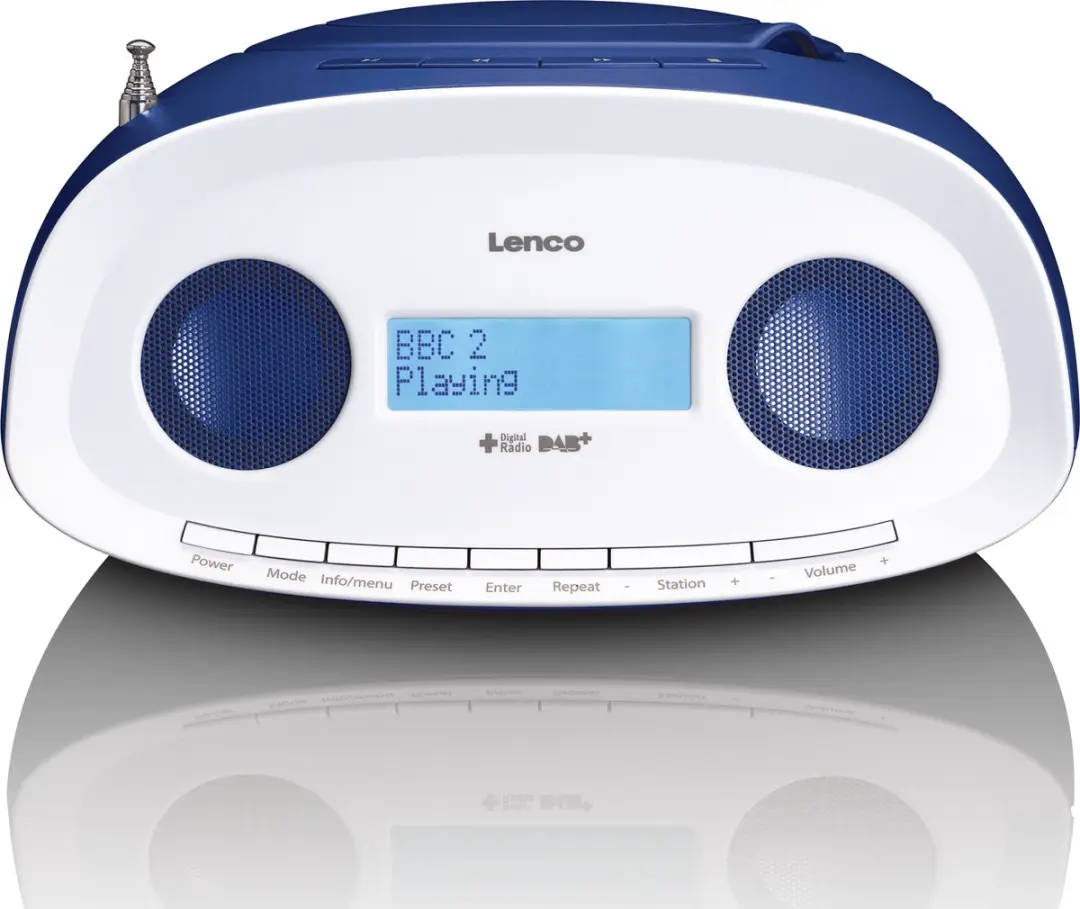 Lenco SCD-69BU Draagbare Radio CD-speler