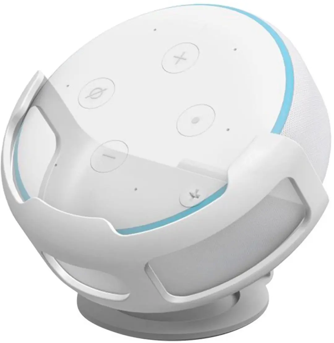 Hama Tafelstandaard voor Amazon Echo Dot 3e generatie - Wit - afbeelding 2 van 6