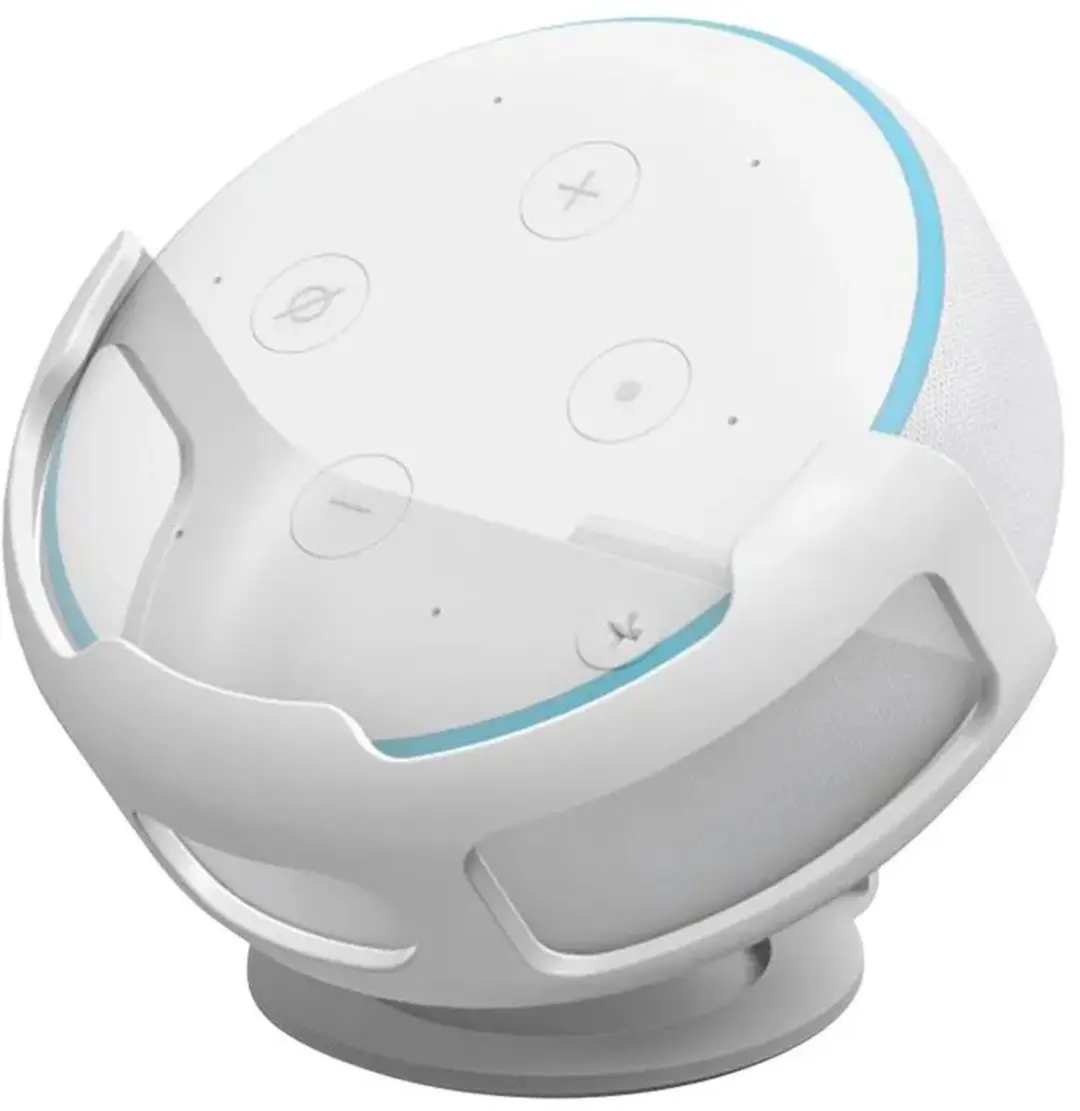 Hama Tafelstandaard voor Amazon Echo Dot 3e generatie - Wit - afbeelding 3 van 6