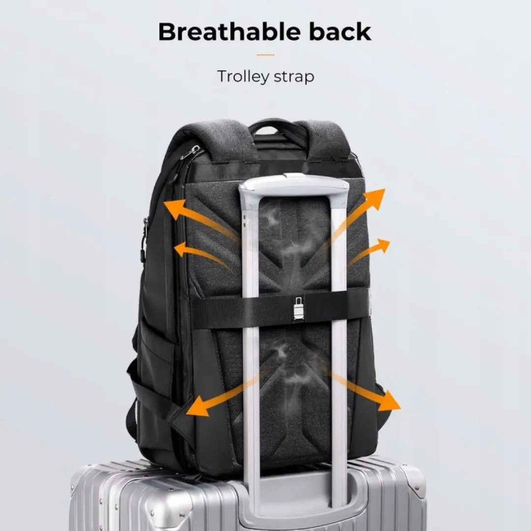 K&F Concept Alpha Backpack 20L Rugzak - Zwart - afbeelding 6 van 6