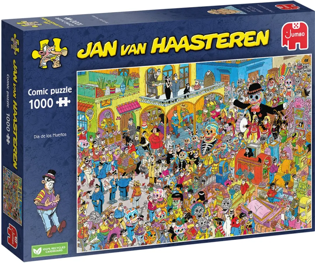 Jan van Haasteren Dia De Los Muertos Puzzel 1000 Stuks - afbeelding 4 van 6