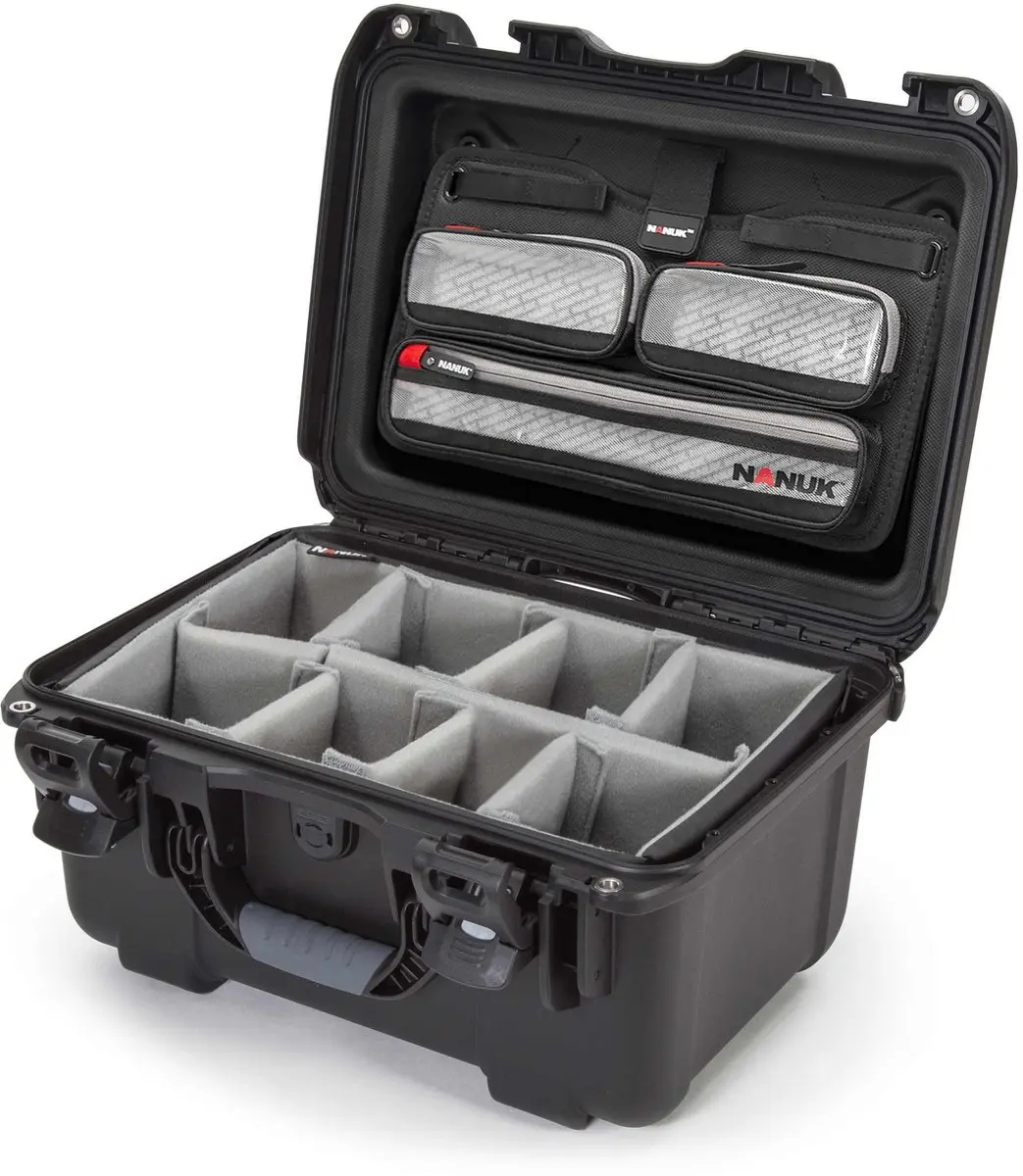 Nanuk 918 Pro Photo Kit Koffer - Zwart