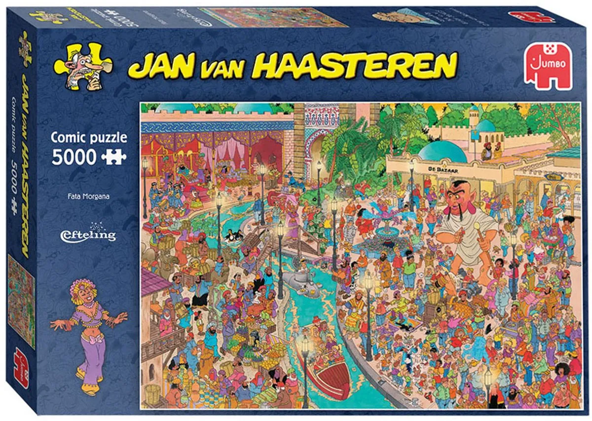 Jan van Haasteren Efteling Fata Morgana Legpuzzel 5000 Stuks - Multicolor