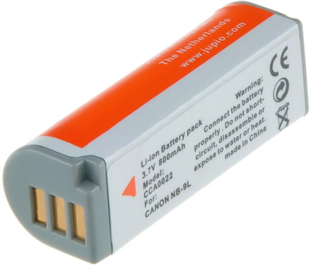Jupio NB-9L Accu 800mAh