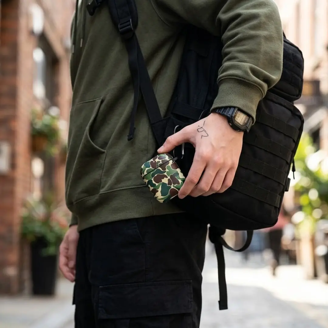 NUVEX Hoesje AirPods 4 Camouflage Groen