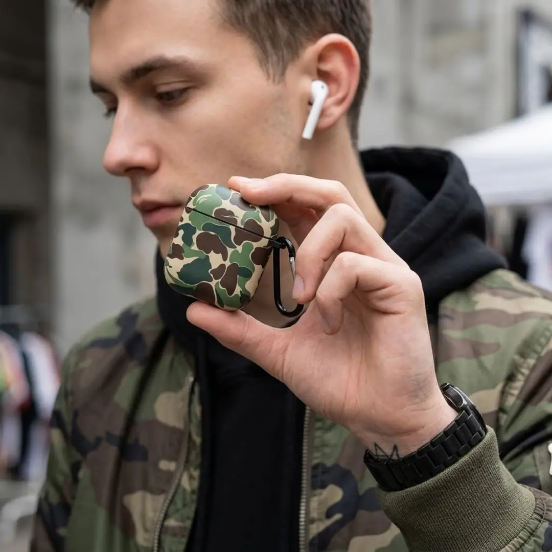 NUVEX Hoesje AirPods 4 Camouflage Groen
