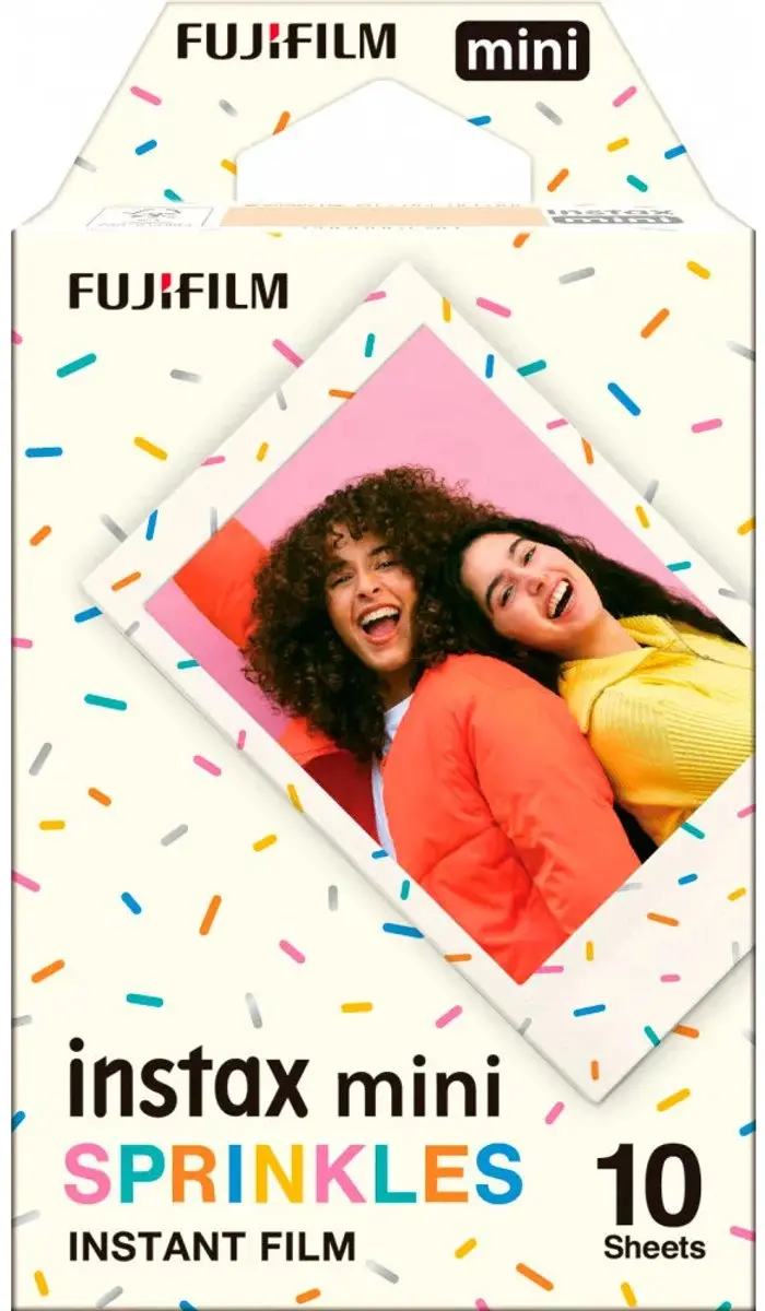 FUJIFILM instax mini Sprinkles Fotopapier - 10 Stuks - Multi