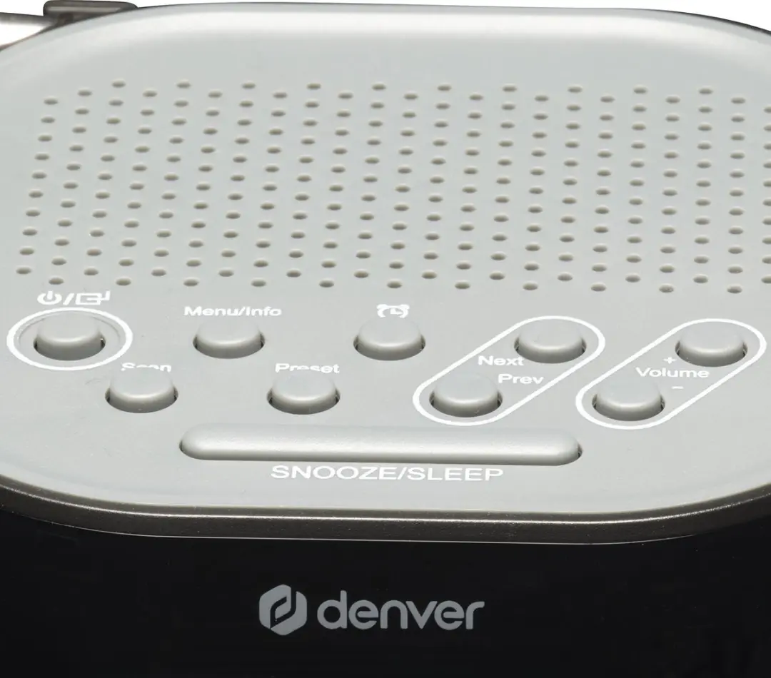 Denver CRD506 DAB Wekkerradio - Zwart - afbeelding 2 van 6