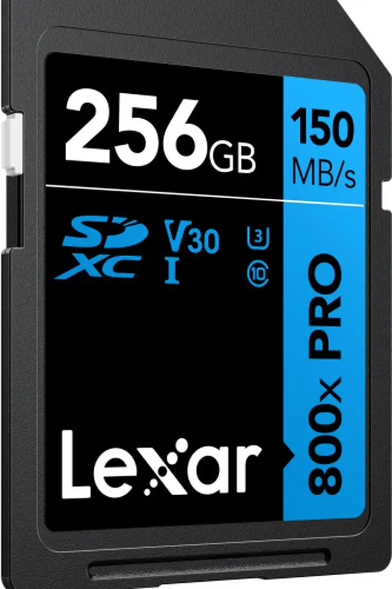 Lexar 800x SDXC Geheugenkaart 256GB