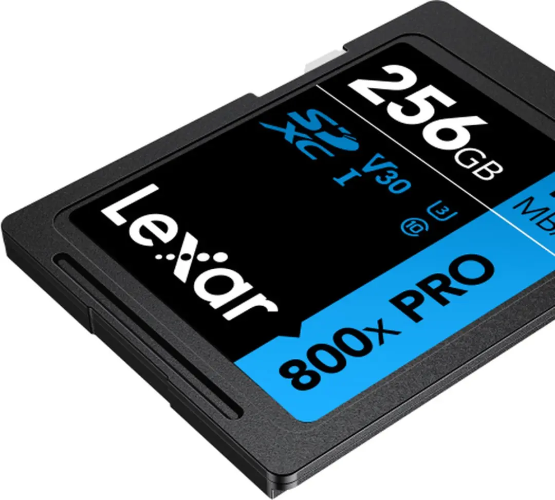Lexar 800x SDXC Geheugenkaart 256GB