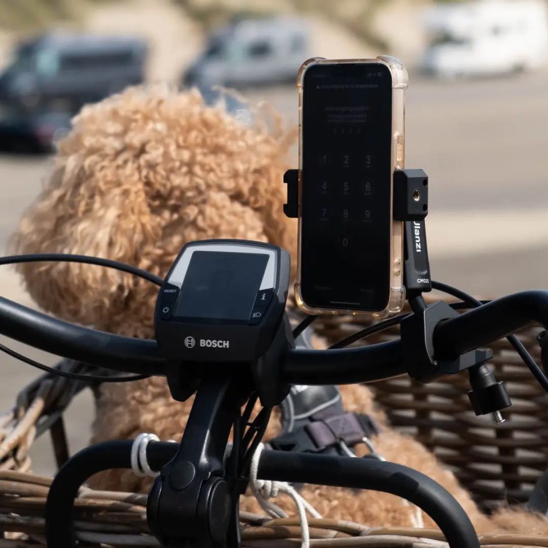 Ulanzi CM025 Fietsstuurbevestiging - GoPro/Insta360 - 360° Draaibaar - Zwart