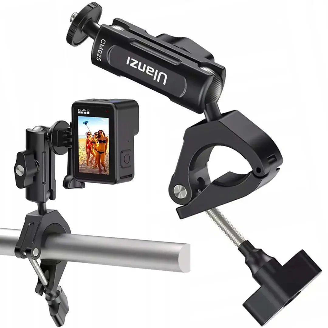 Ulanzi CM025 Fietsstuurbevestiging - GoPro/Insta360 - 360° Draaibaar - Zwart - afbeelding 6 van 6