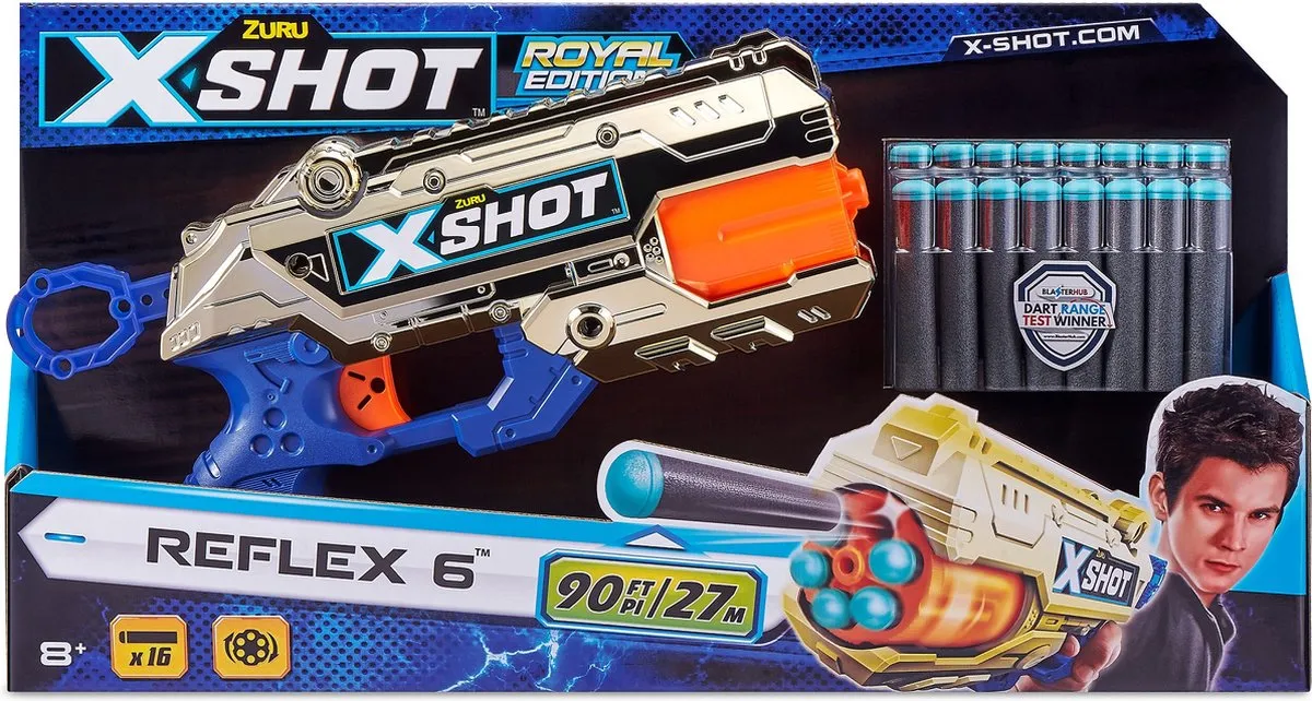 XSHOT Royale Edition Reflex-6 Goud