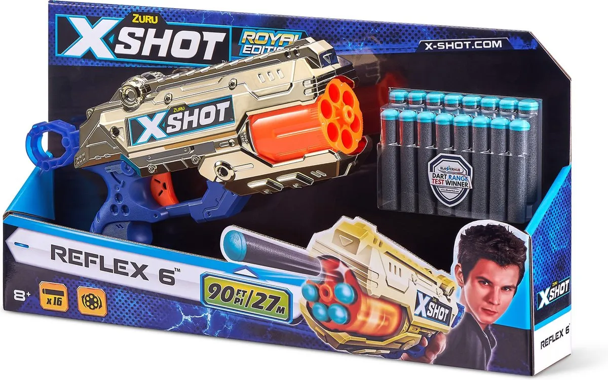 XSHOT Royale Edition Reflex-6 Goud - afbeelding 6 van 6