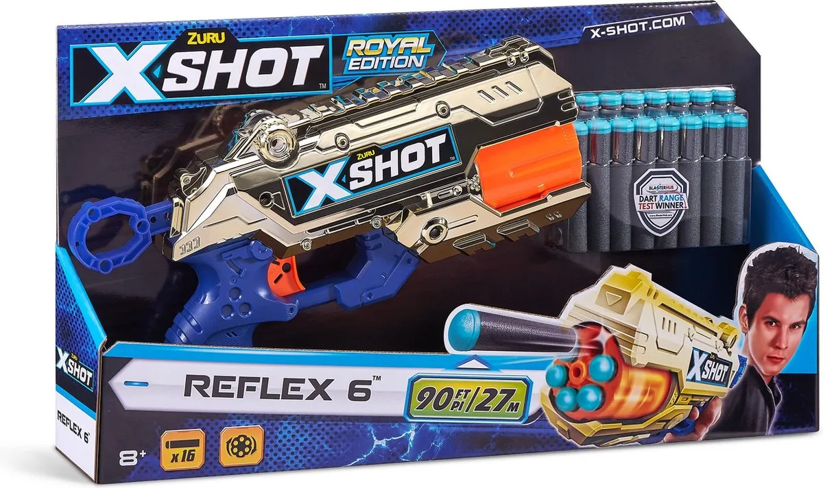 XSHOT Royale Edition Reflex-6 Goud