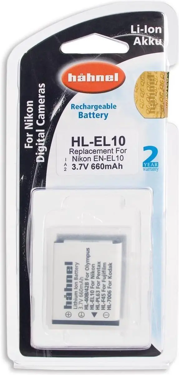 Hähnel HL-EL10 Accu 720mAh