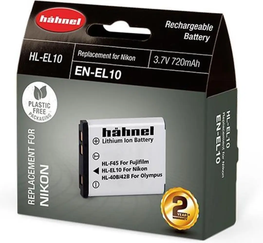 Hähnel HL-EL10 Accu 720mAh - Nikon EN-EL10