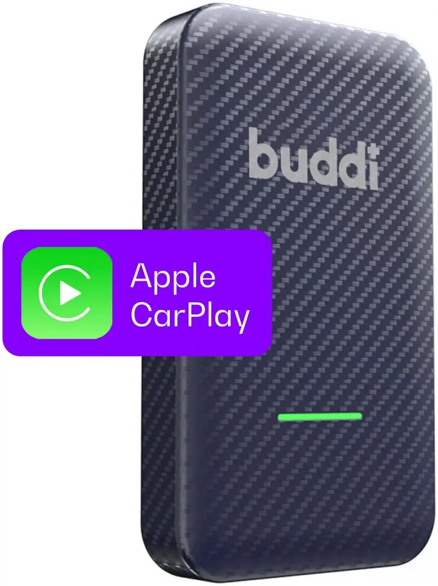 Buddi Play Bluetooth Adapter Apple CarPlay