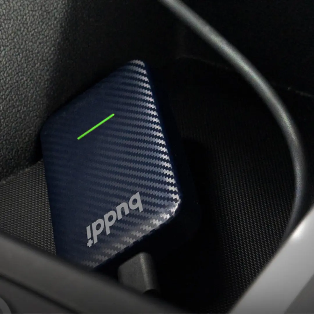 Buddi Play Bluetooth Adapter Apple CarPlay - Draadloos - Blauw
