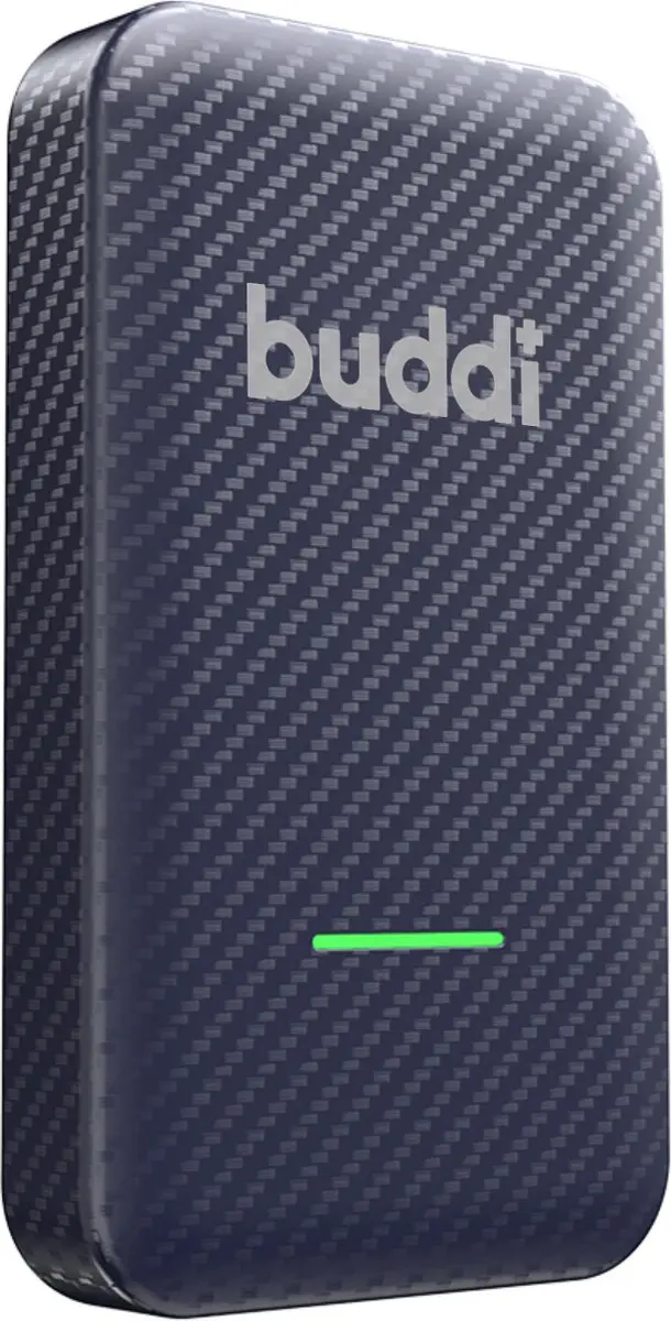 Buddi Play Bluetooth Adapter Apple CarPlay - Draadloos - Blauw