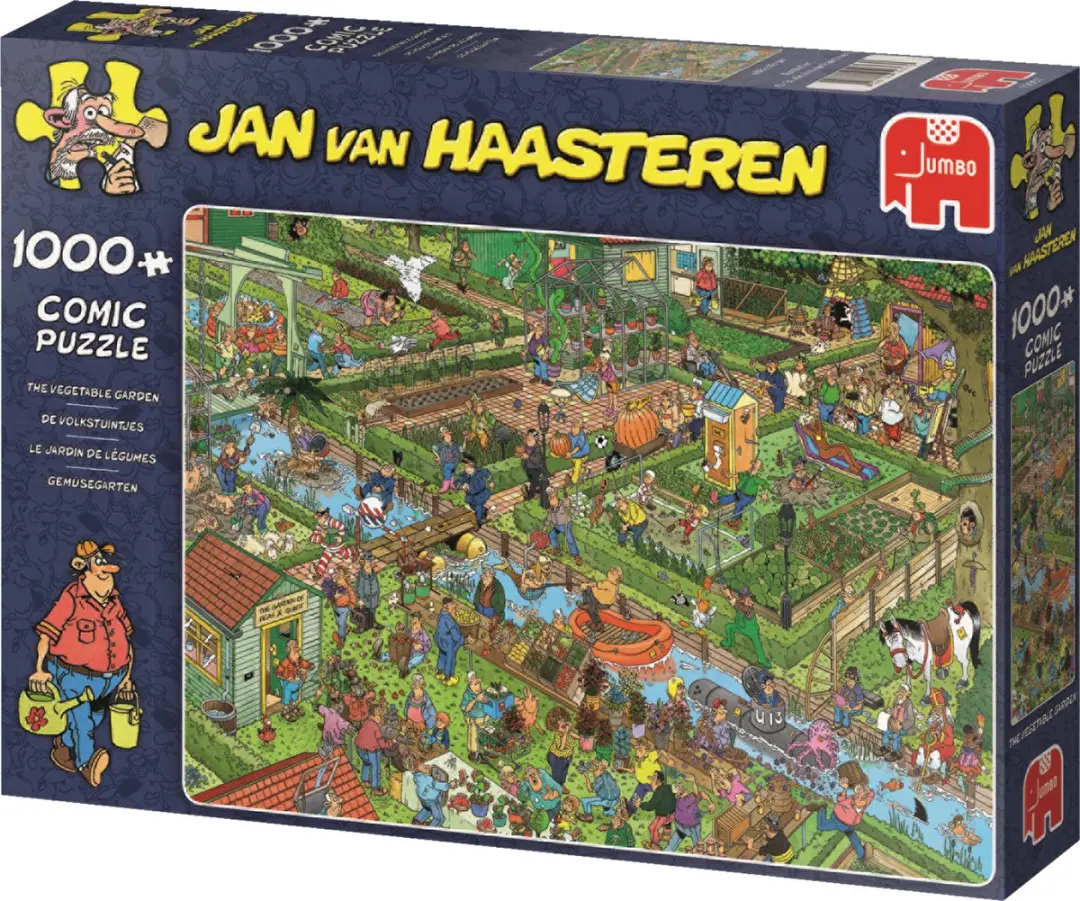 Jan van Haasteren De Volkstuintjes Legpuzzel 1000 Stuks - Meerkleurig