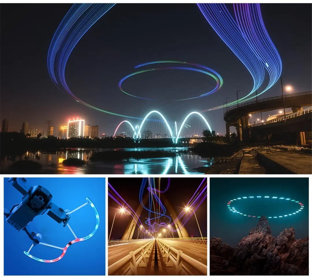 PGYTECH P-UN-034 LED Propeller Guard - DJI Mavic Air - Zwart