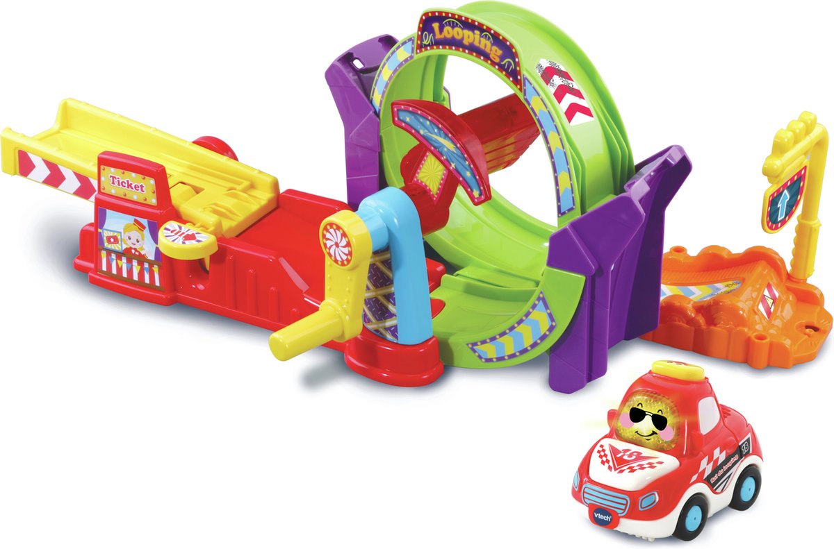 VTECH - 534905- Tut Tut Bolides - Tut Tut Looping + King, Roi du Looping