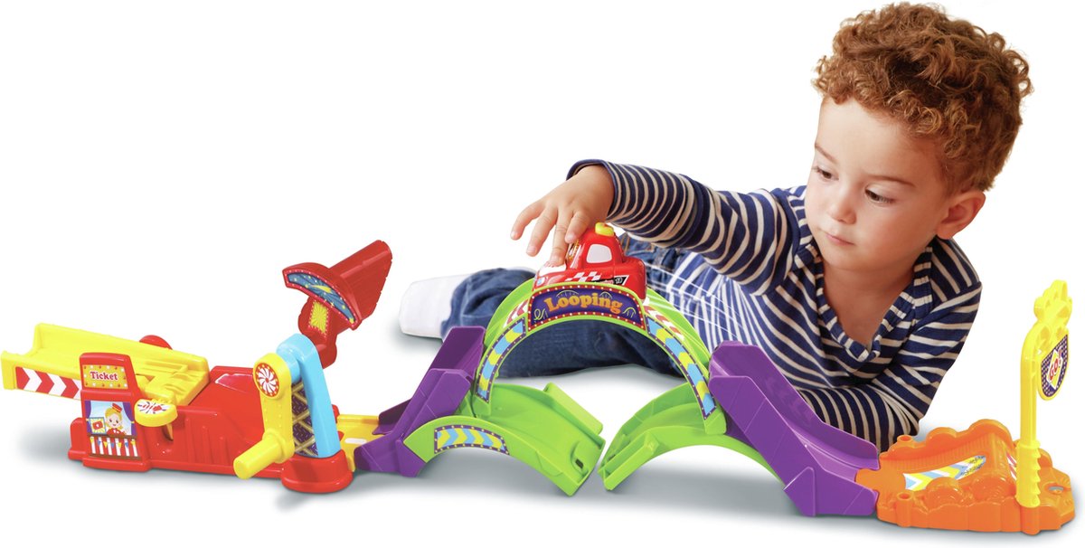 VTECH - 534905- Tut Tut Bolides - Tut Tut Looping + King, Roi du Looping