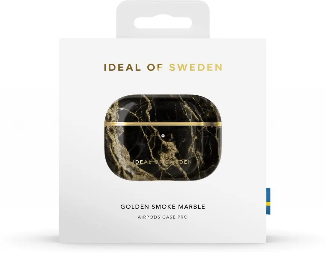 iDeal of Sweden Apple AirPods Pro Case 129331214 - Golden Smoke Marble - afbeelding 6 van 6