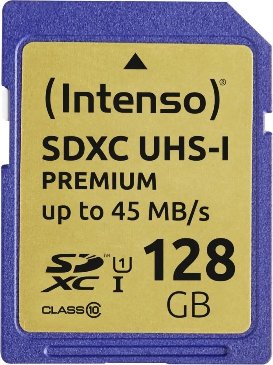 Intenso SDXC UHS-I Premium 128GB - Class 10 - afbeelding 6 van 6
