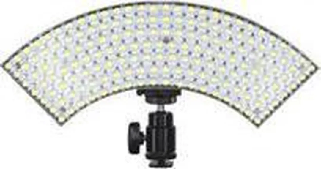 LedGo LG-160S On-Camera LED Lamp - 160 LED 5400K - Zwart