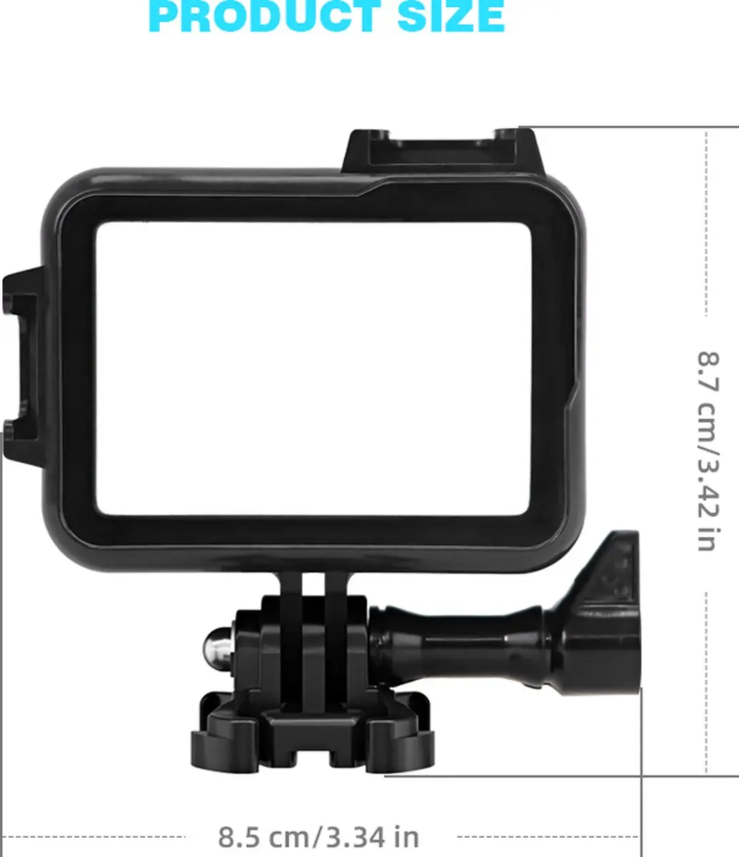 MOJOGEAR MG-95 GoPro Frame - Zwart