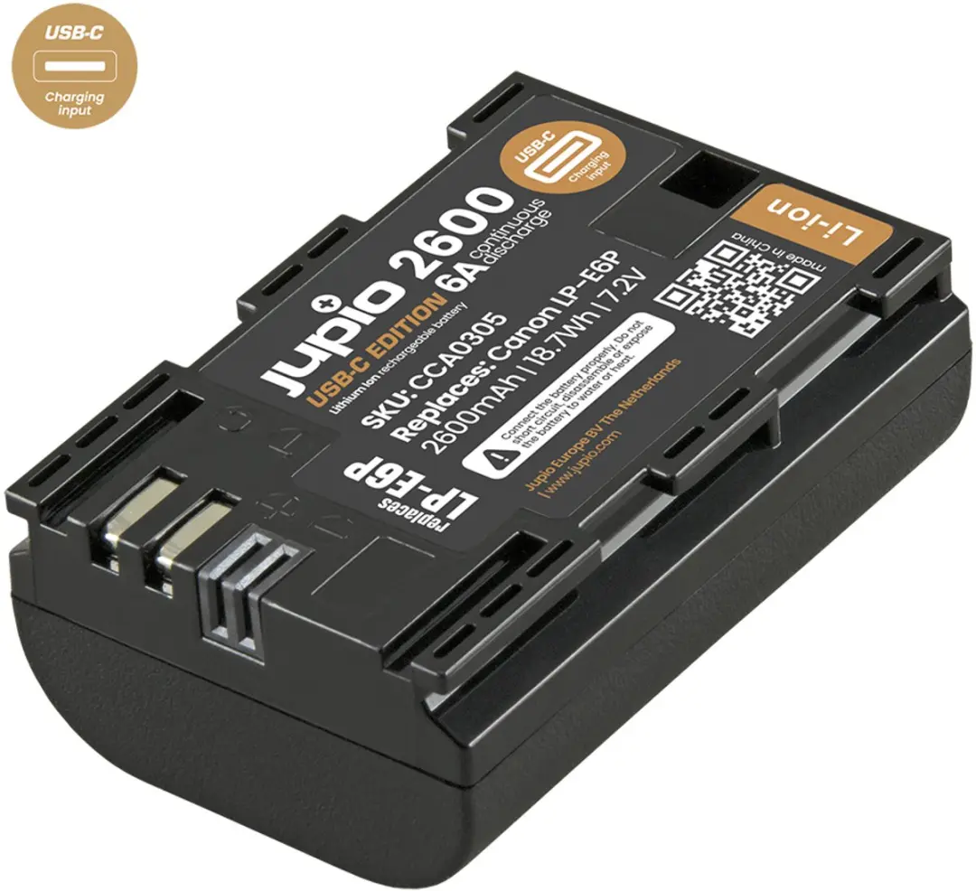 Jupio LP-E6P Accu 2600mAh - CCA0305