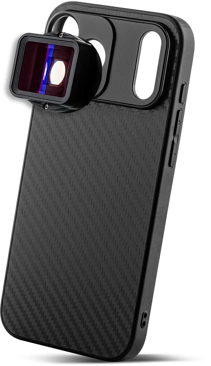 MOJOGEAR MG-CASE-C-i17ProMax Lenscase iPhone 17 Pro Max - 17mm - Zwart
