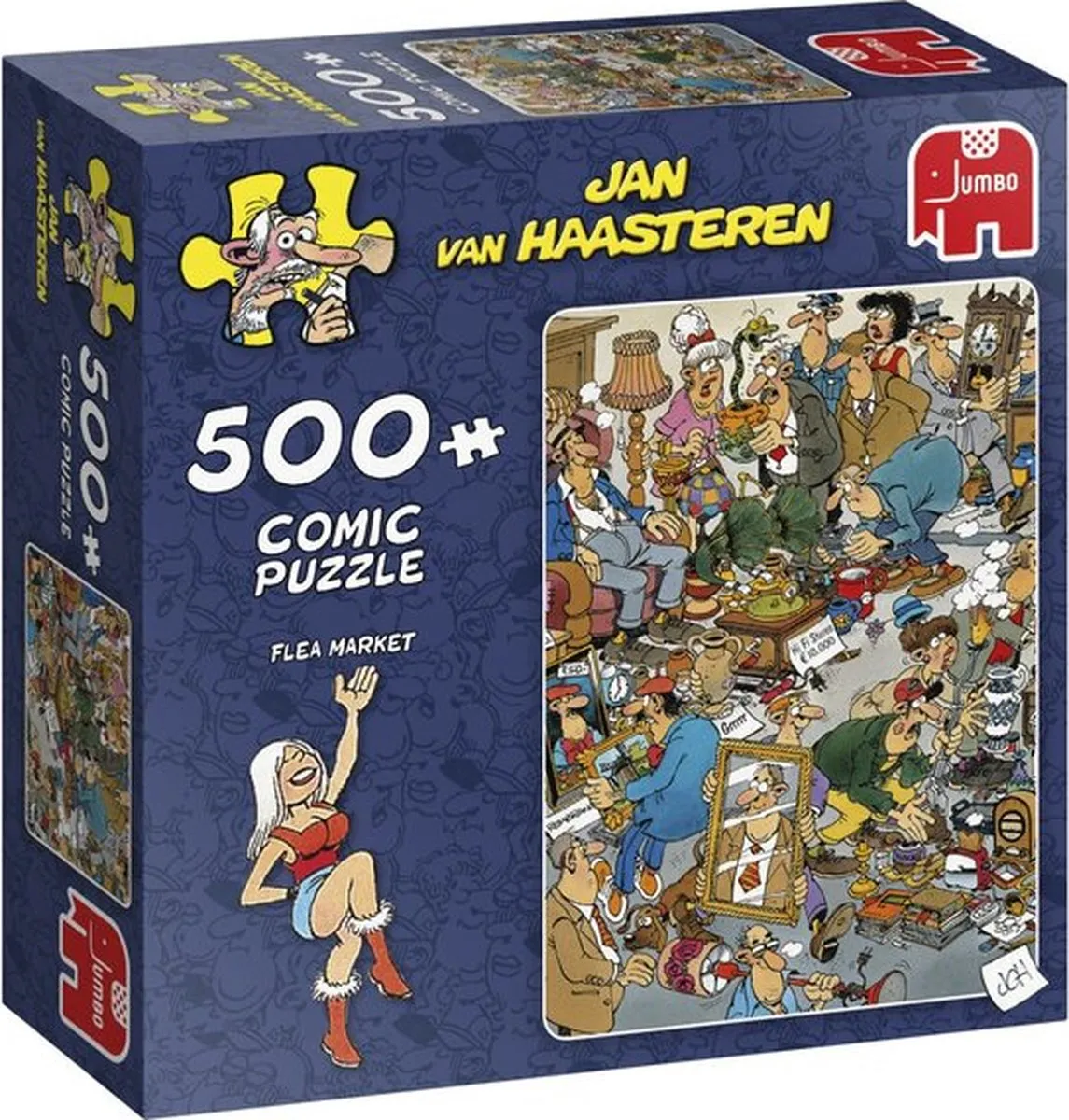 Jan van Haasteren Flea Market Puzzel 500 Stuks