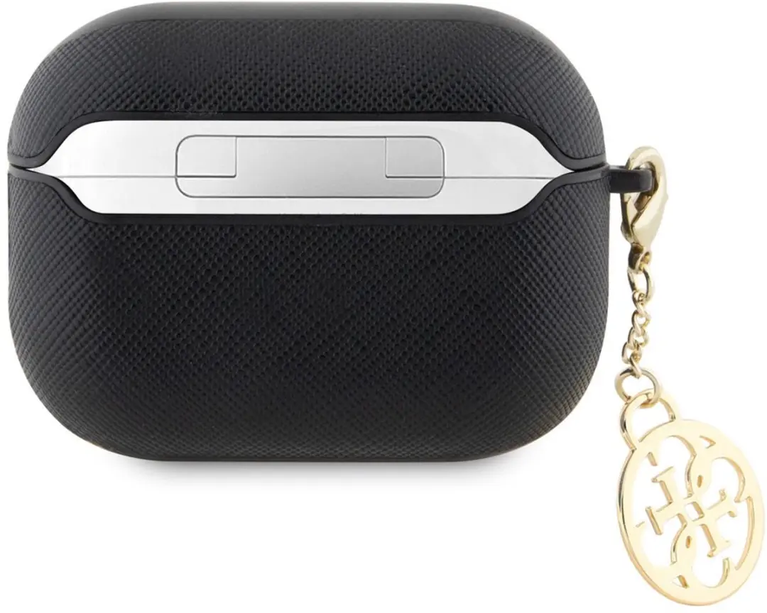 Guess AirPods Pro Case - Saffiano Zwart