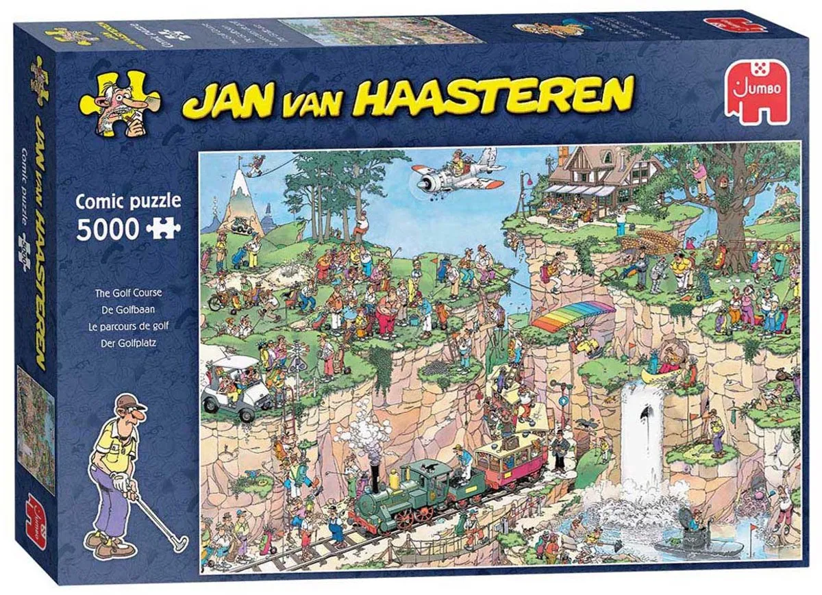 Jan van Haasteren De Golfbaan Puzzel 5000 Stuks - Meerkleurig