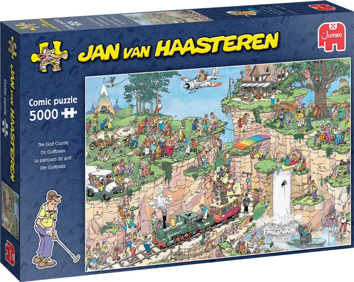Jan van Haasteren De Golfbaan Puzzel 5000 Stuks