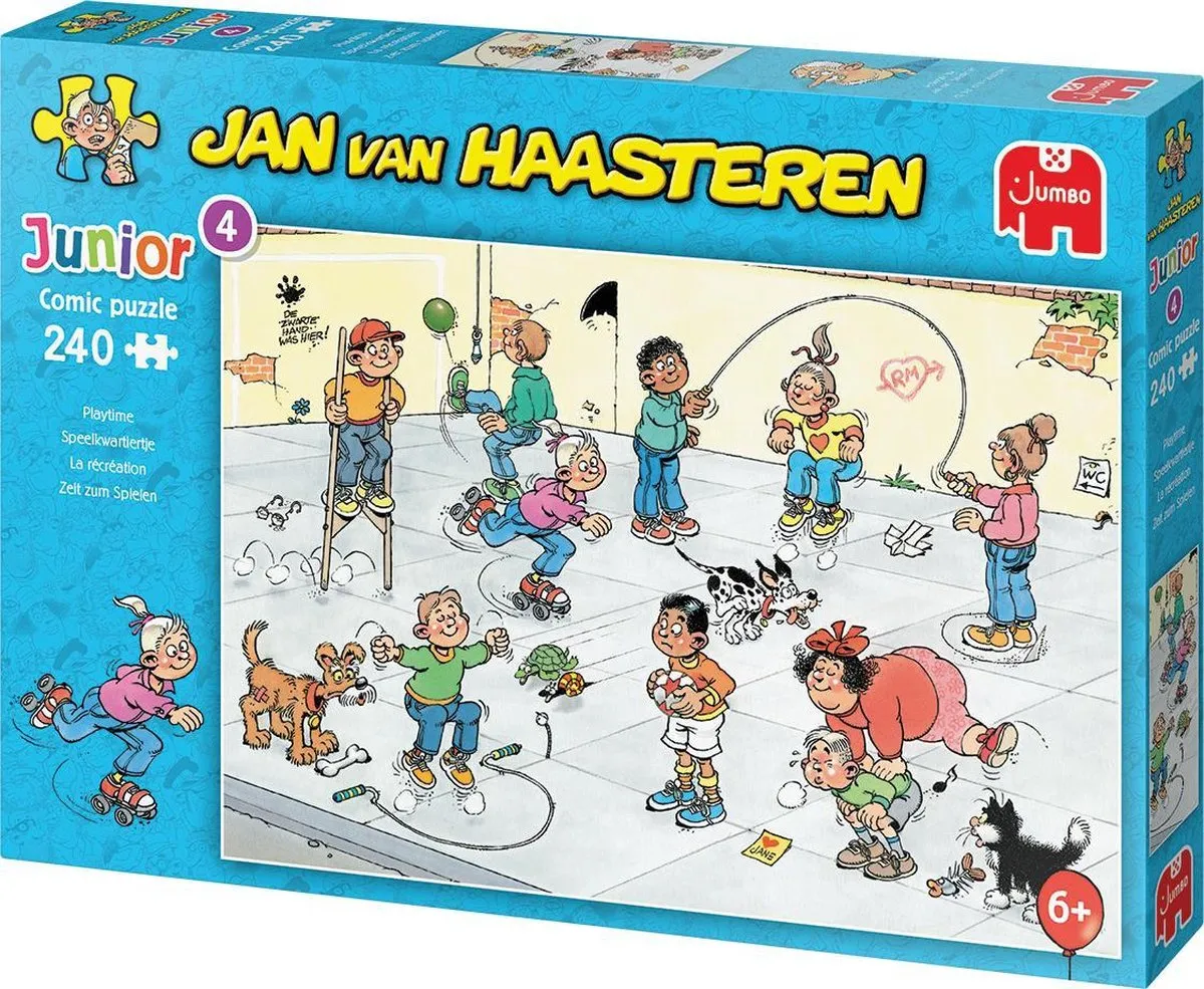 Jan van Haasteren Junior Speelkwartiertje Puzzel 240 Stuks