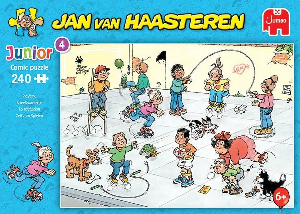 Jan van Haasteren Junior Speelkwartiertje Puzzel 240 Stuks