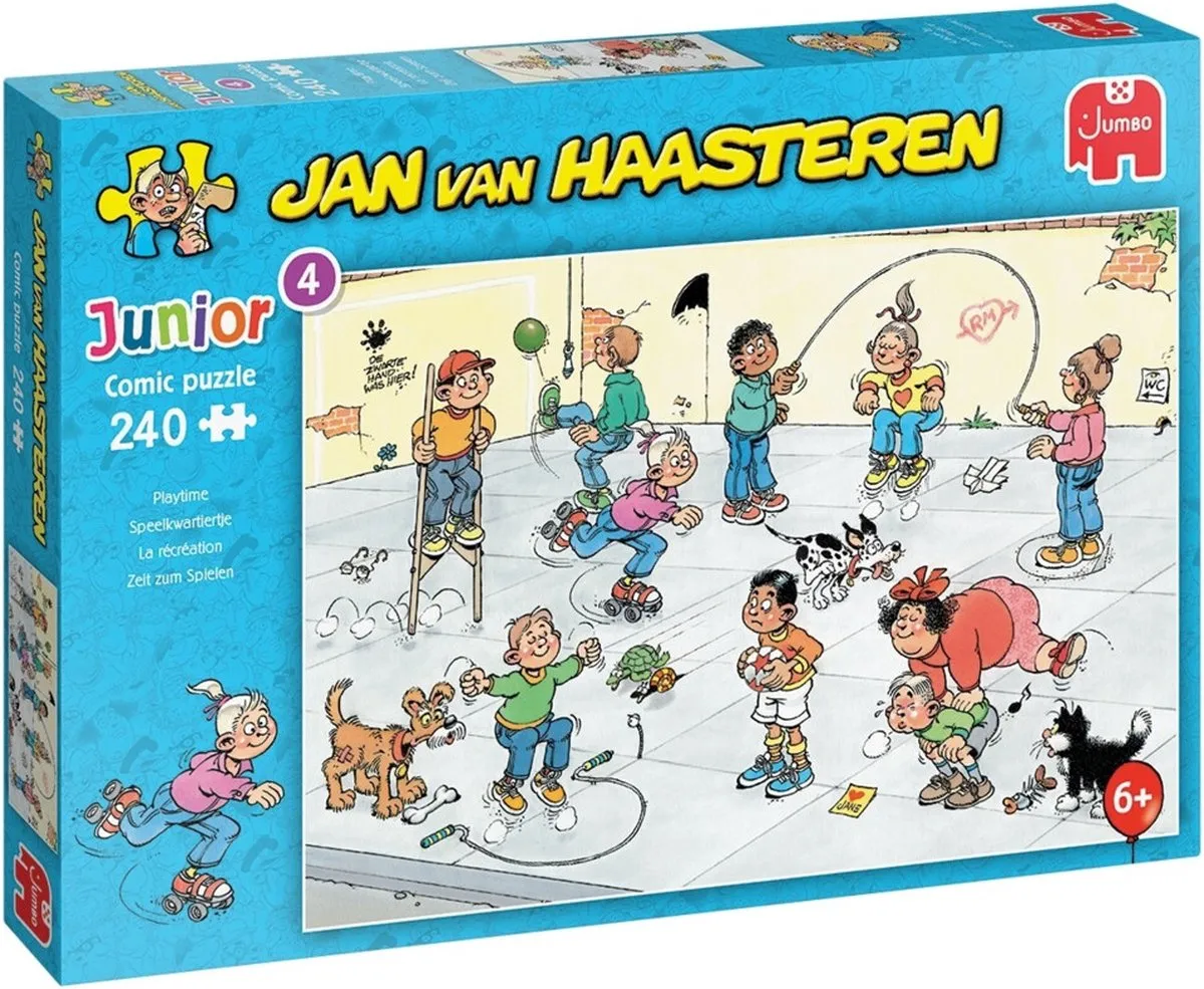 Jan van Haasteren Junior Speelkwartiertje Puzzel 240 Stuks