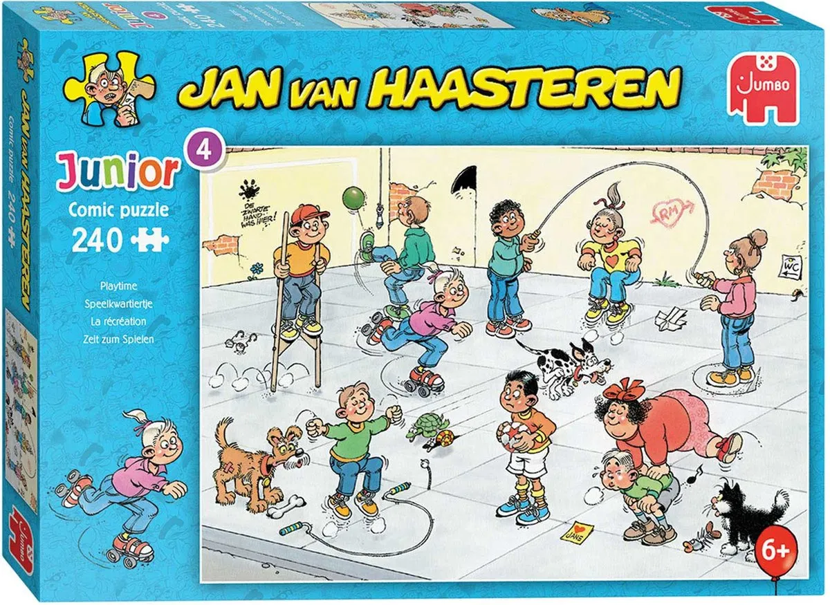 Jan van Haasteren Junior Speelkwartiertje Puzzel 240 Stuks